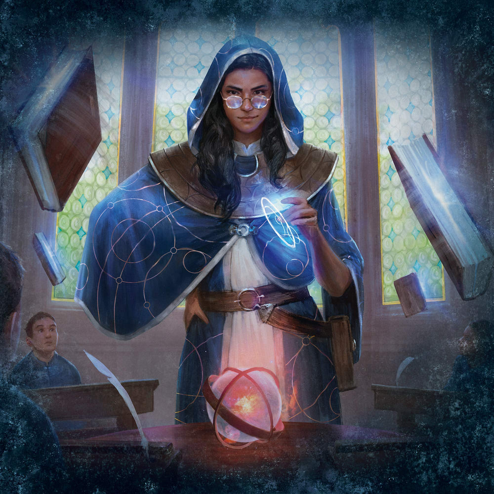 Magic: The Gathering M21 foil uncommons close-up.