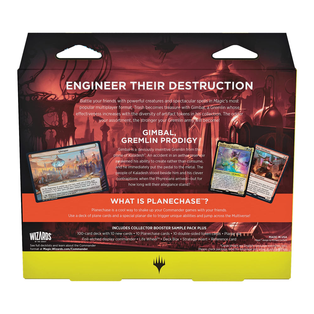 Magic: The Gathering Tinker Time deck box and strategy insert help organize after play