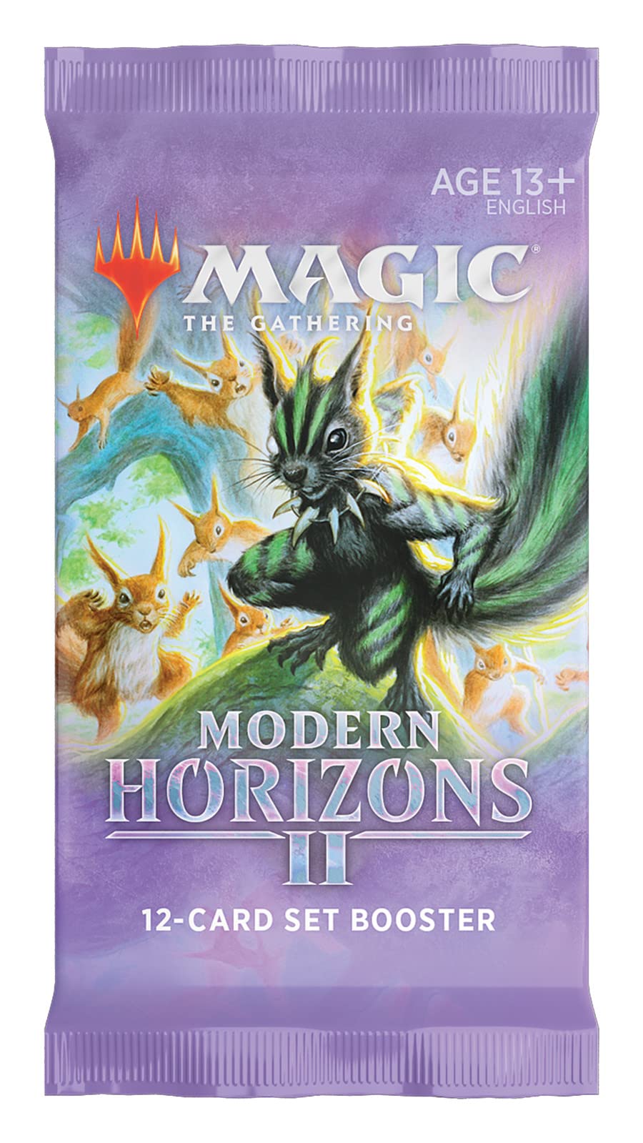 Magic: The Gathering MH2 sketch or retro-frame card preview inside a booster