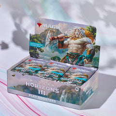 Magic: The Gathering Modern Horizons 3 booster packs spread showcasing variety for Limited play.
