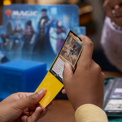 Magic: The Gathering Murders at Karlov Manor land foil card, enhances deck aesthetics.