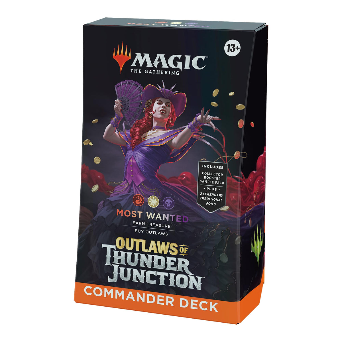 Magic The Gathering Outlaws of Thunder Junction Most Wanted deck ready for epic multiplayer battles
