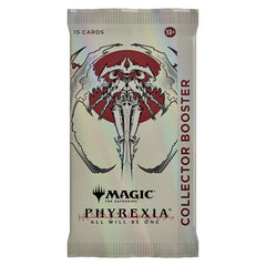 Magic: The Gathering Phyrexia Collector Booster borderless cards enhance display for serious collectors