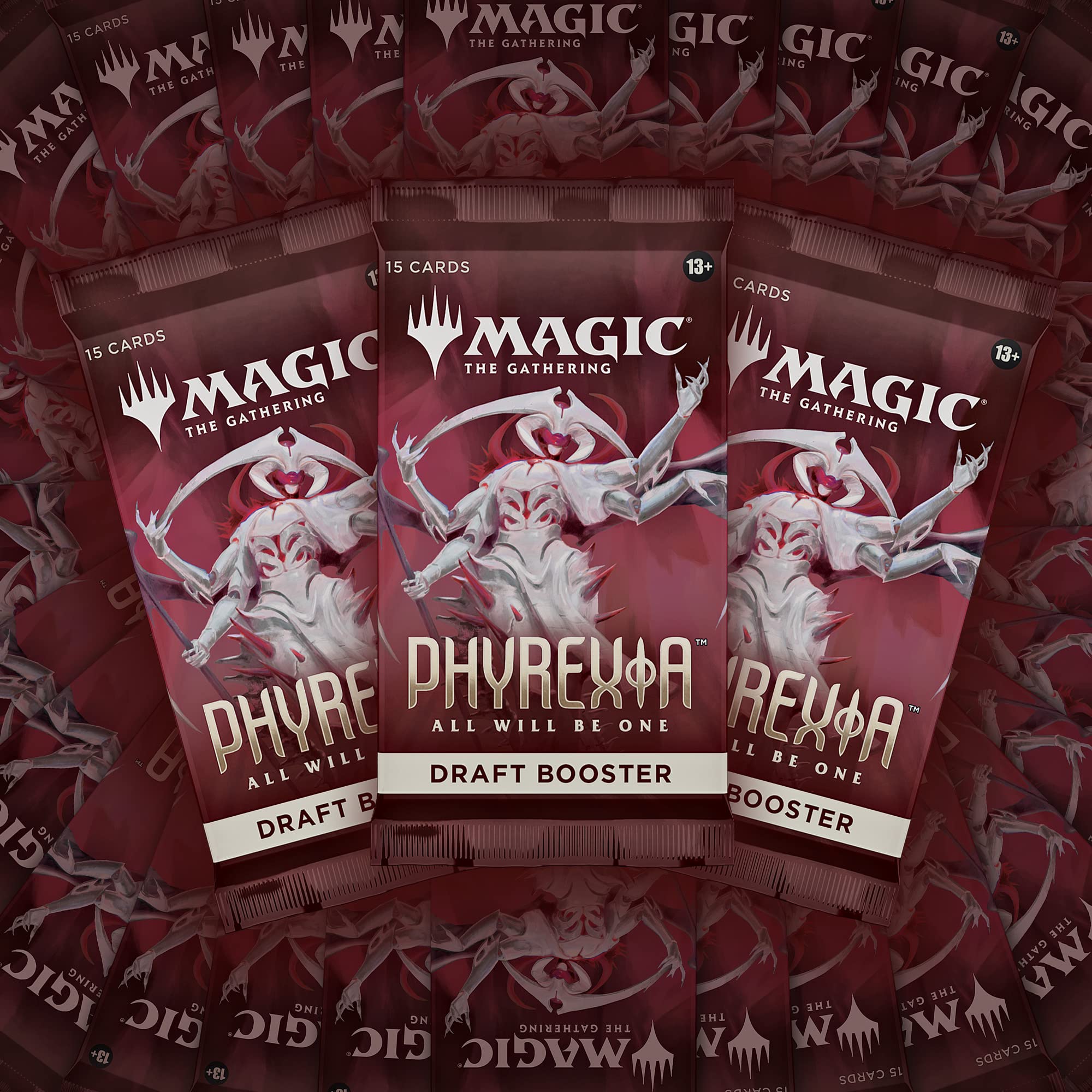 Magic The Gathering Phyrexia pack opening conveys anticipation and strategy