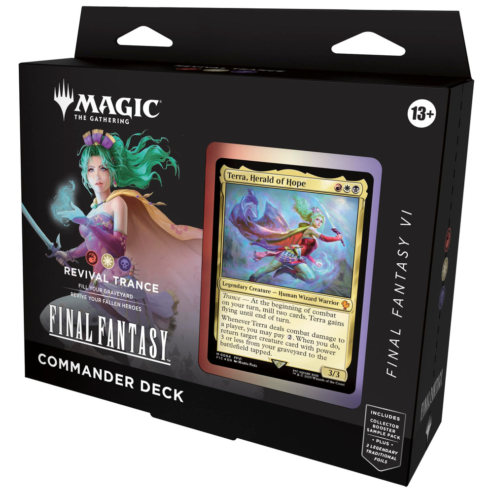 Magic: The Gathering Revival Trance Final Fantasy VI card art for immersive gameplay and collection