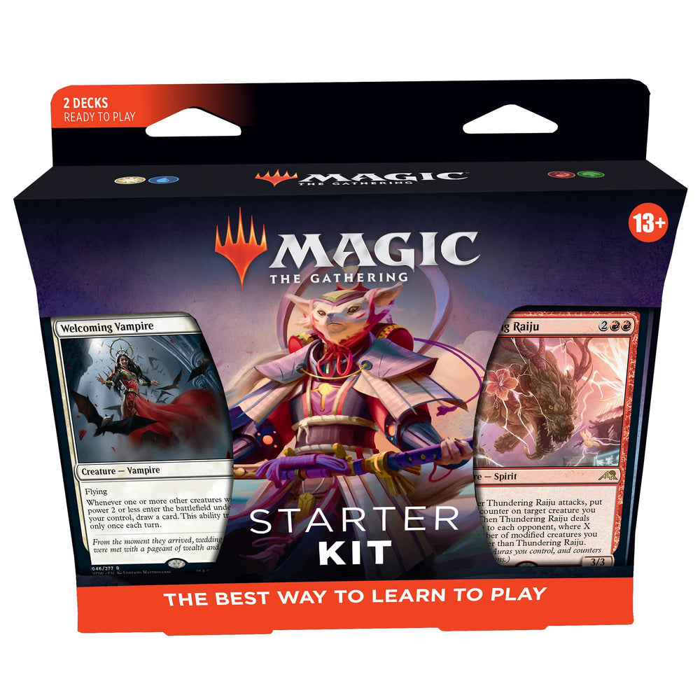 Rare foil card highlighted in the Starter Kit with unique artwork