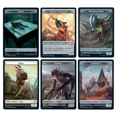 Magic The Gathering Strategy insert and reference card for planning moves