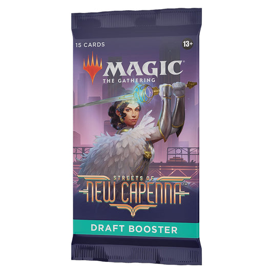 Magic: The Gathering Streets of New Capenna foil card highlights rarity boosts collectability.
