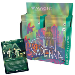 Magic: The Gathering SNC collector booster box 12-pack highlights potential rares for avid collectors