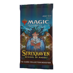 Magic: The Gathering Strixhaven booster interior displays diverse card mix for collectors
