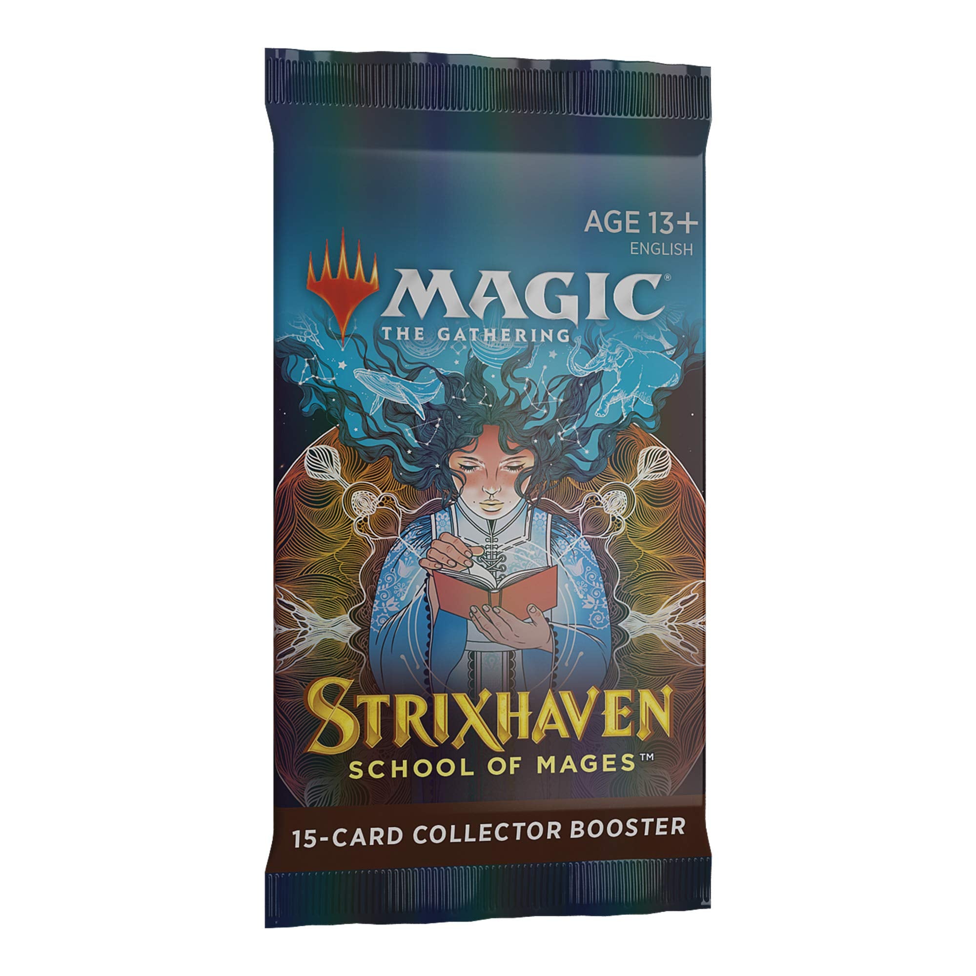 Magic: The Gathering Strixhaven foil token included with the pack
