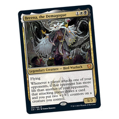 Magic: The Gathering Silverquill Statement deck display commander in foil etched style for collectors.