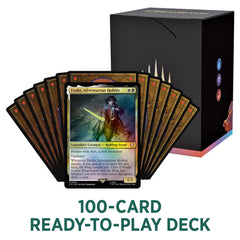 Magic: The Gathering Tales of Middle-earth collector booster sample pack with rare card included.