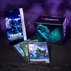 Magic: The Gathering dragon battle scene conveys epic clashes across Tarkir settings