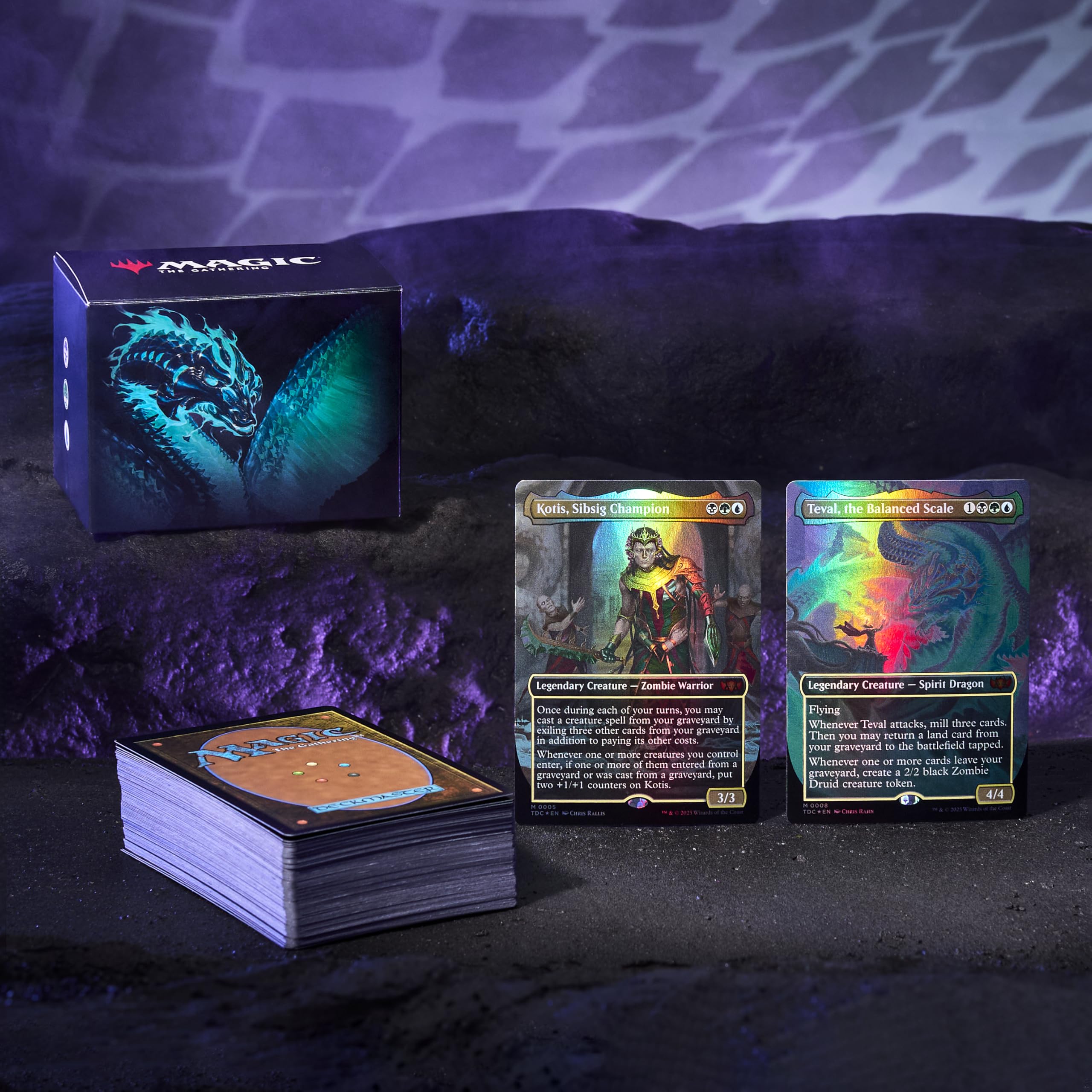 Magic: The Gathering Sultai clan symbol imagery emphasizing graveyard-based strategies and revival potential