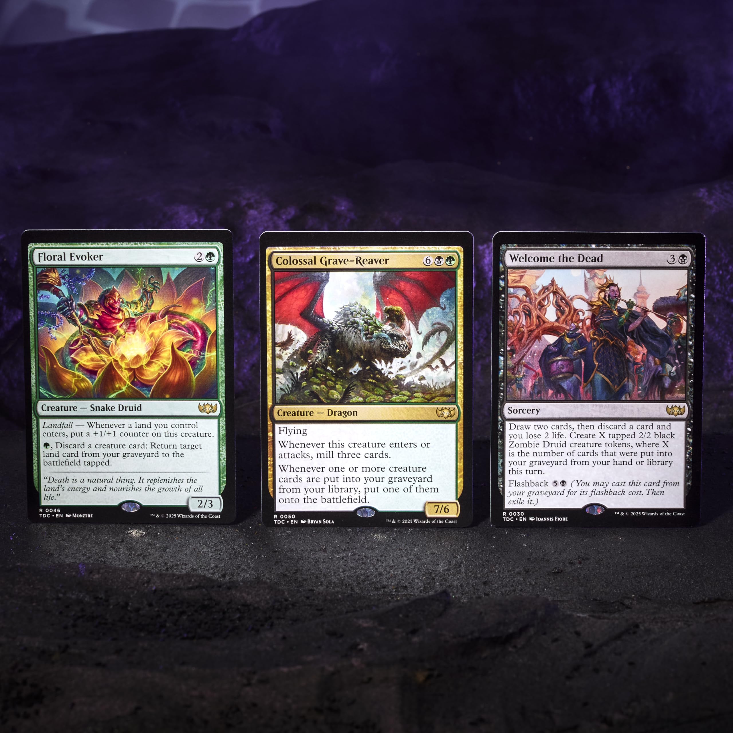 Magic: The Gathering double-sided tokens illustrate versatile commander interactions during play
