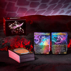 Dragon token artwork from Tarkir Dragonstorm supporting fast attack plans