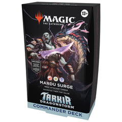 Magic: The Gathering Tarkir Dragonstorm Neriv borderless commander for epic dragon-led battles