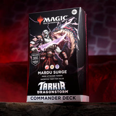 Magic: The Gathering Tarkir Dragonstorm Zurgo borderless commander for aggressive play
