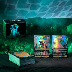 Magic: The Gathering Eshki borderless commander highlights Temur clan leadership.