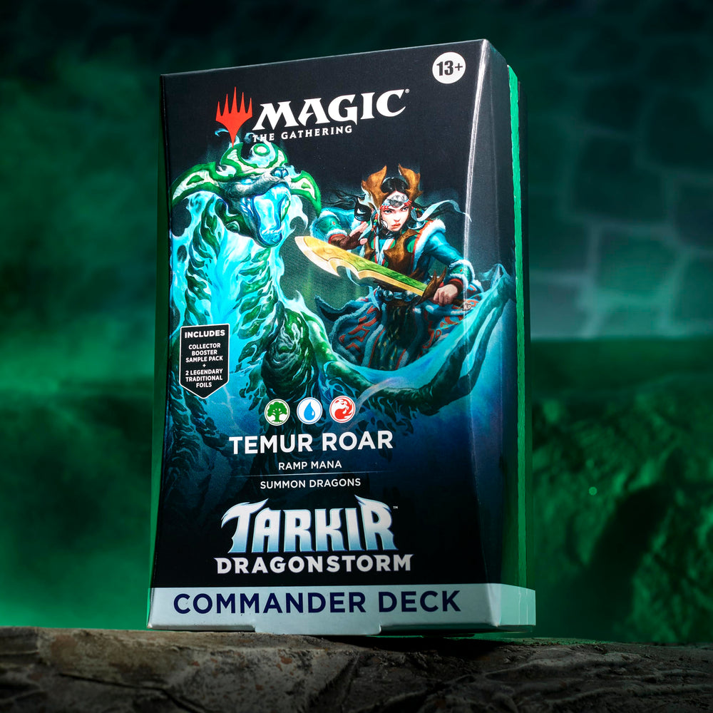 Magic: The Gathering Ureni borderless commander art emphasizes wisdom in dragon clashes.