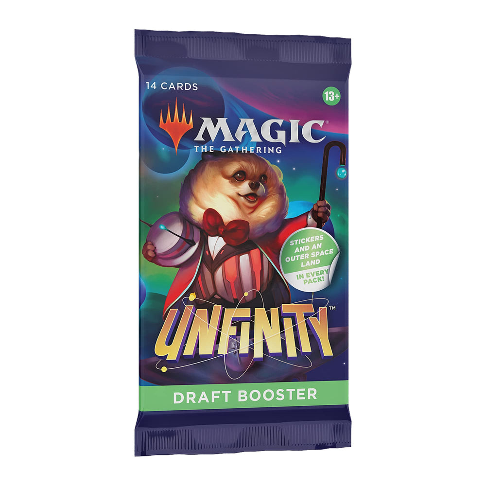 Magic: The Gathering UNF Unfinity Full-Art Space-ic Land reveals planetary and orbital variants.