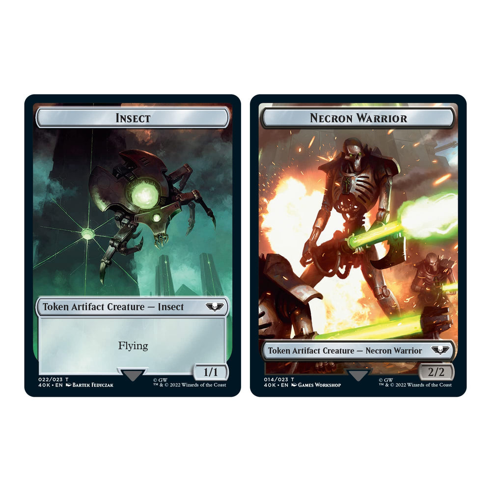 Magic: The Gathering Necron Dynasties strategy insert guides setup and planning