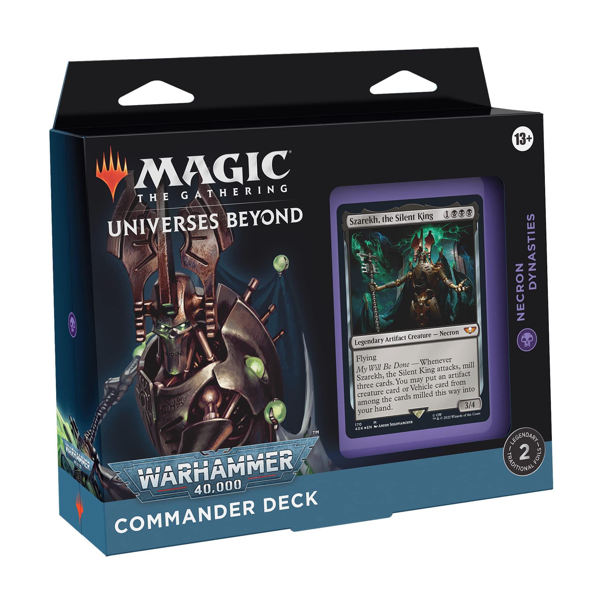 Magic: The Gathering Necron Dynasties tokens provide quick counters and tracking during matches
