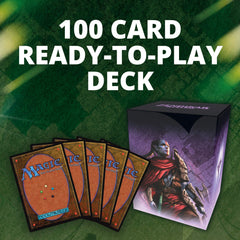 Magic The Gathering Zendikar deck box; keeps 100 sleeved cards secure for on-the-go games