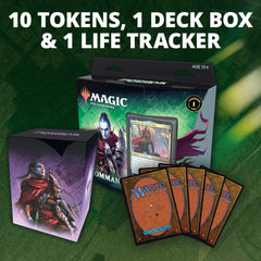 Magic The Gathering reference card; handy deck-guide during setup and play