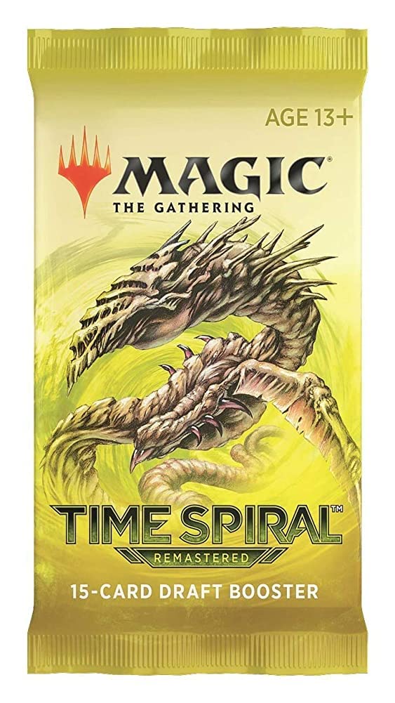 Magic: The Gathering Time Spiral Remastered draft booster pack box opened for thrilling draft sessions