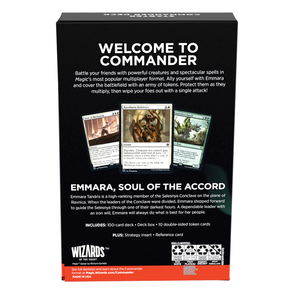 Magic Token Triumph ready-to-play deck is ideal for beginner Commander games