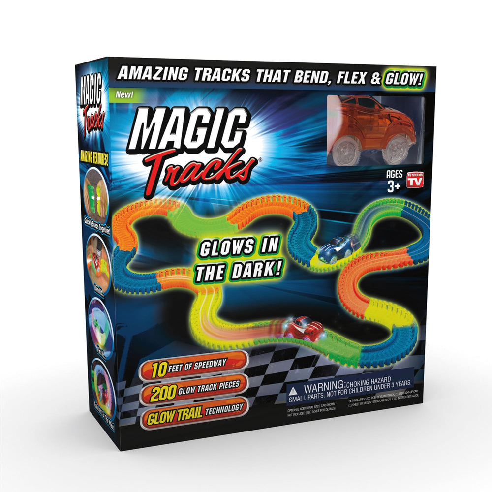 Magic Tracks create custom patterns for imaginative racing