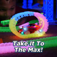 Magic Tracks roll-up track for easy storage and portability