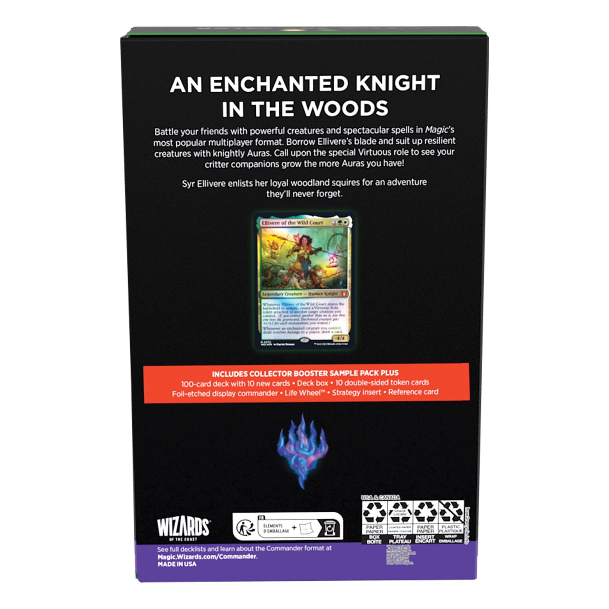 Magic: The Gathering Virtue and Valor strategy insert for early game planning.