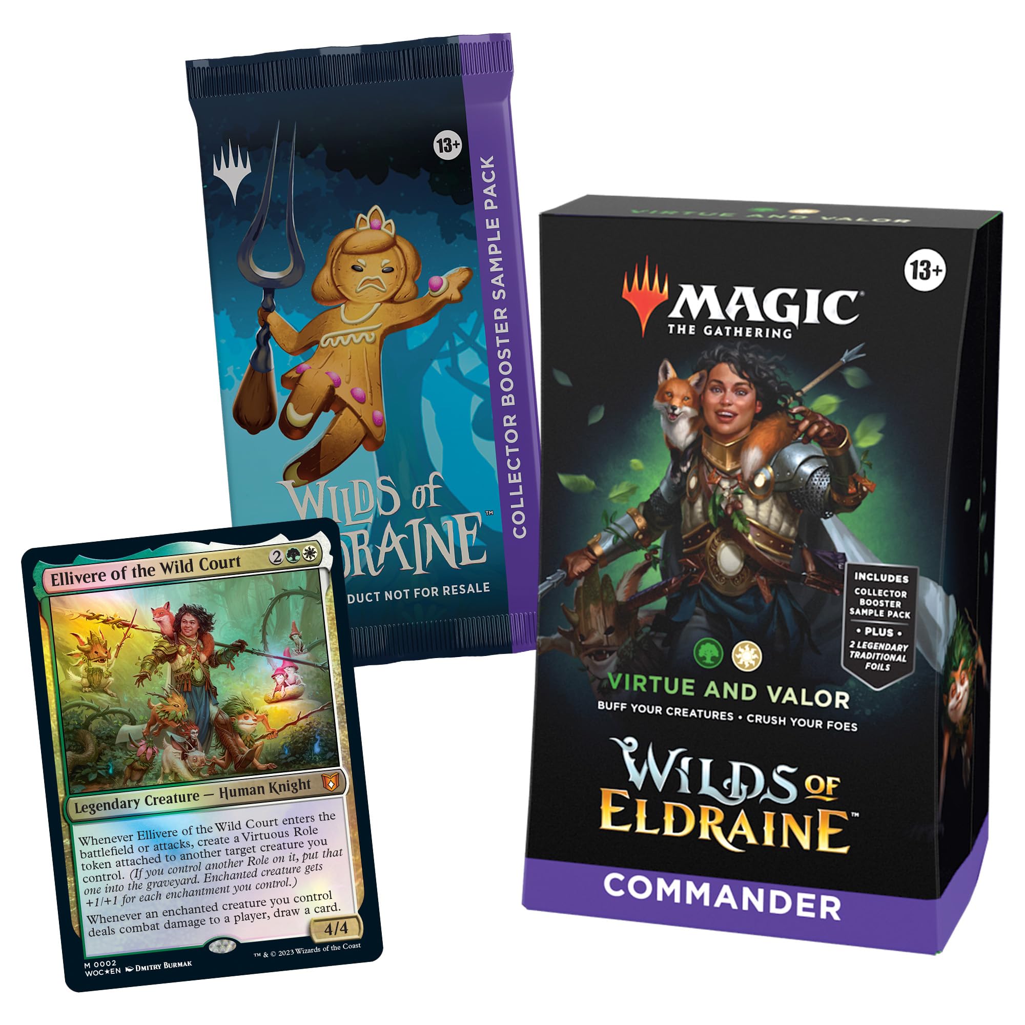 Magic: The Gathering Virtue and Valor deck box showing secure storage for 100 sleeved cards.