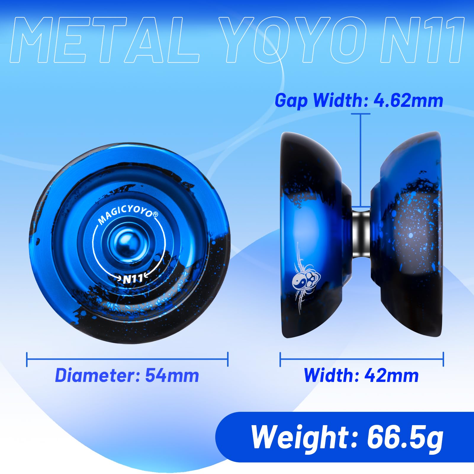 Storage bag included with MAGICYOYO N11 Plus keeps gear organized.
