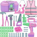 Magic4U Kids Tool Set box image showing a complete pretend-play kit for budding builders.