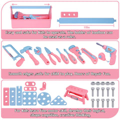 Magic4U hacksaw inviting careful cutting in pretend-play construction scenarios