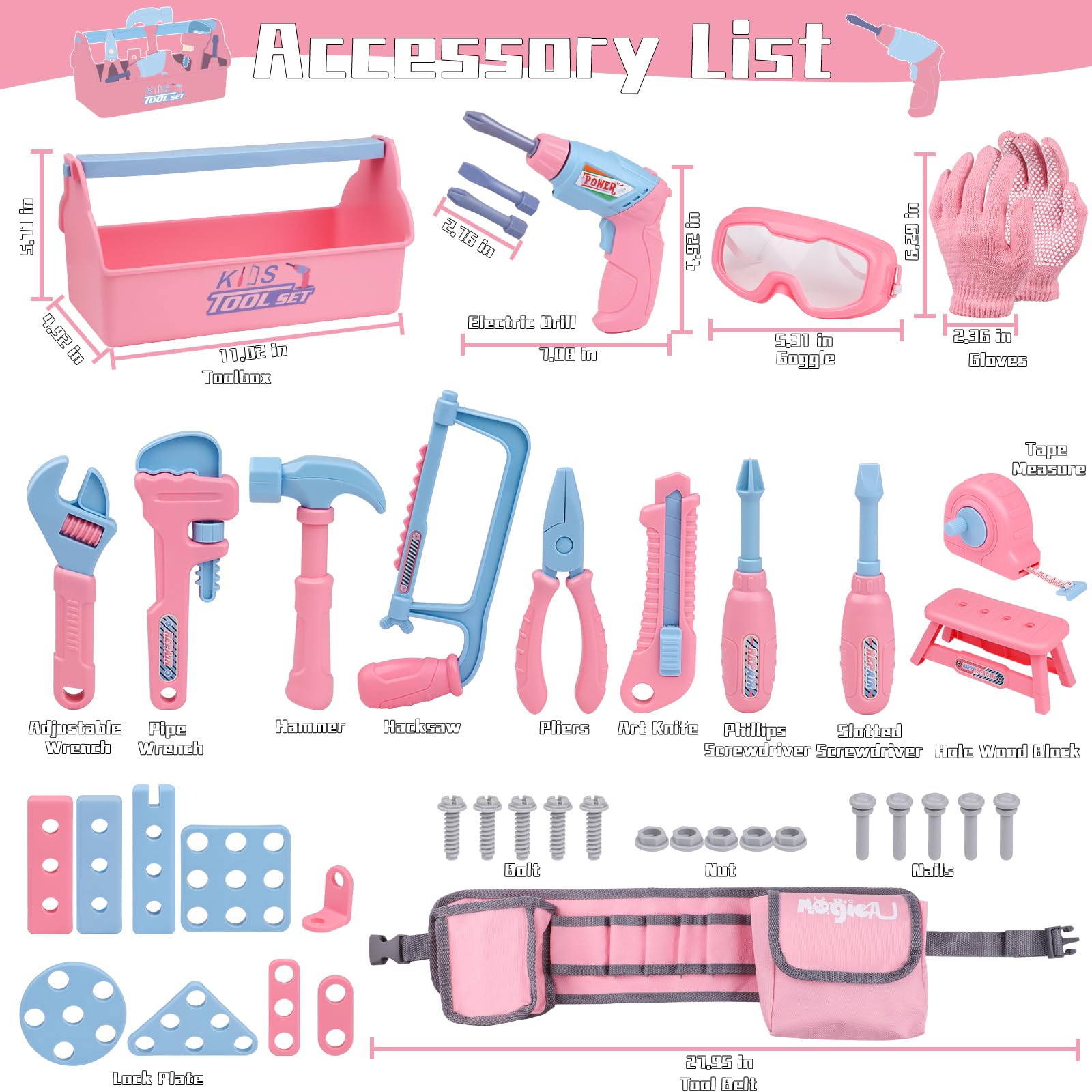 Magic4U hammer encouraging tapping and building confidence during playtime