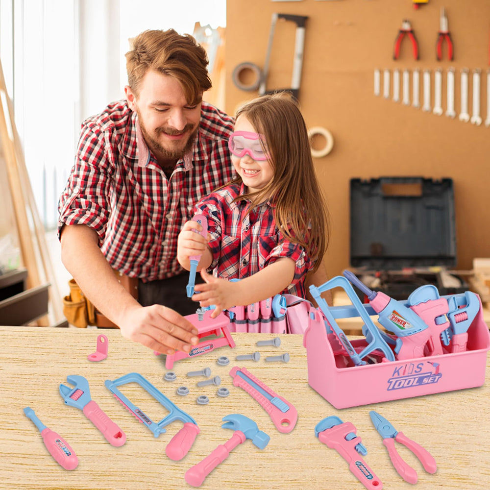 Magic4U toolbox anchors the playset with organized storage and easy cleanup