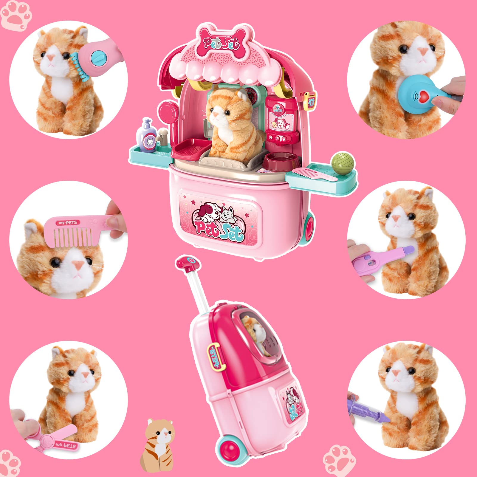 Magic4U stethoscope toy for listening to pretend patient sounds.