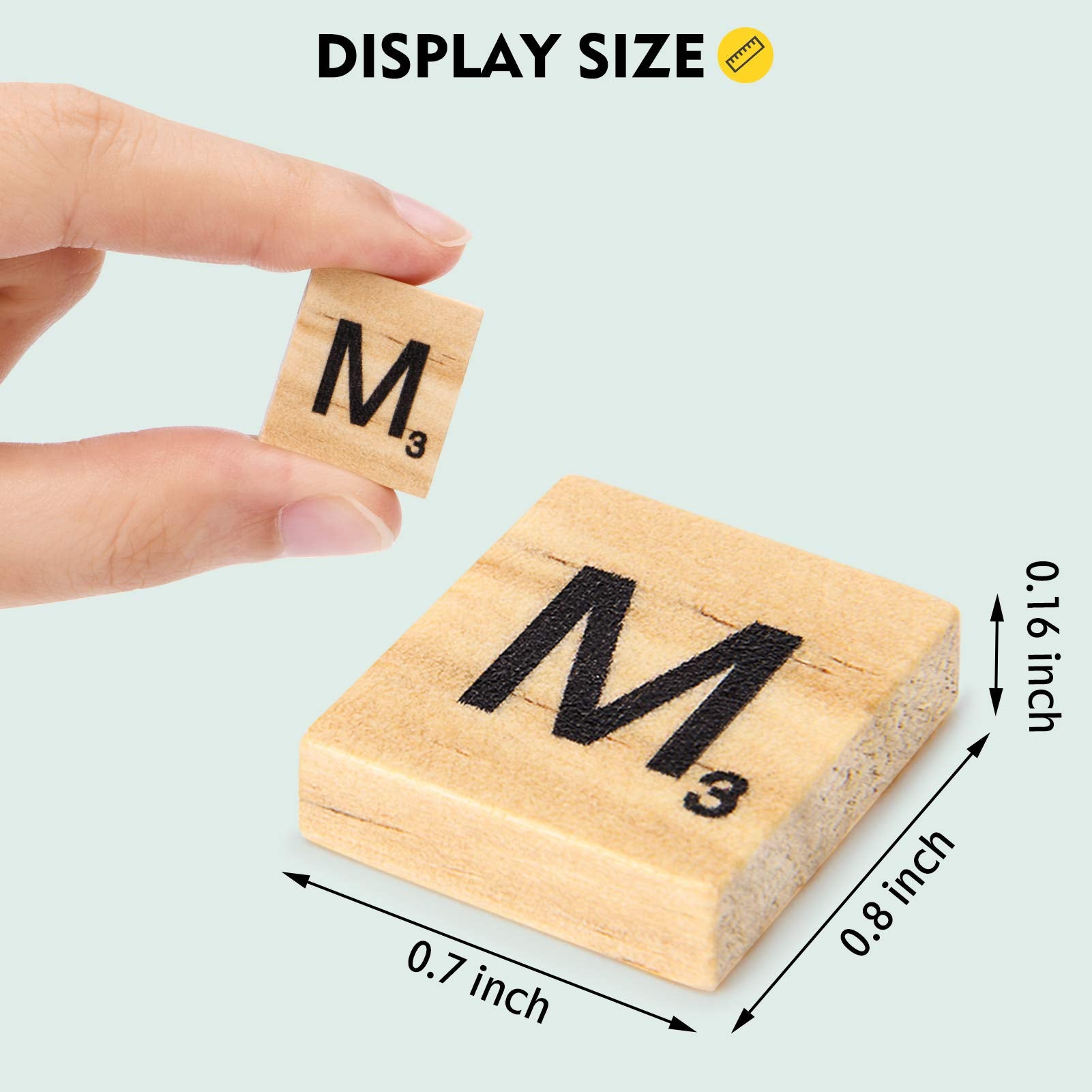 Magicfly DIY letter tiles for decorations and gifts.