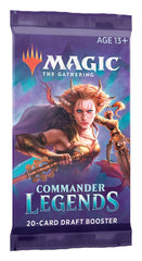 Magic TCG Commander Legends foil card highlights rarity and collectible appeal.