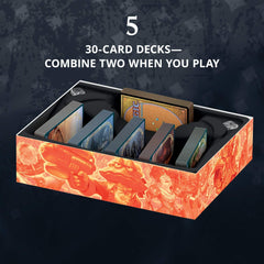 Magic: The Gathering Unsanctioned full-art lands feature bold illustrations.
