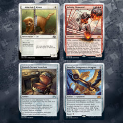 Magic: The Gathering Unsanctioned quick setup enables fast, chaotic play.