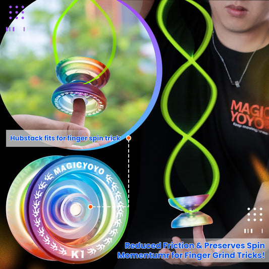 MAGICYOYO K1-Plus with glove and storage bag for organized practice