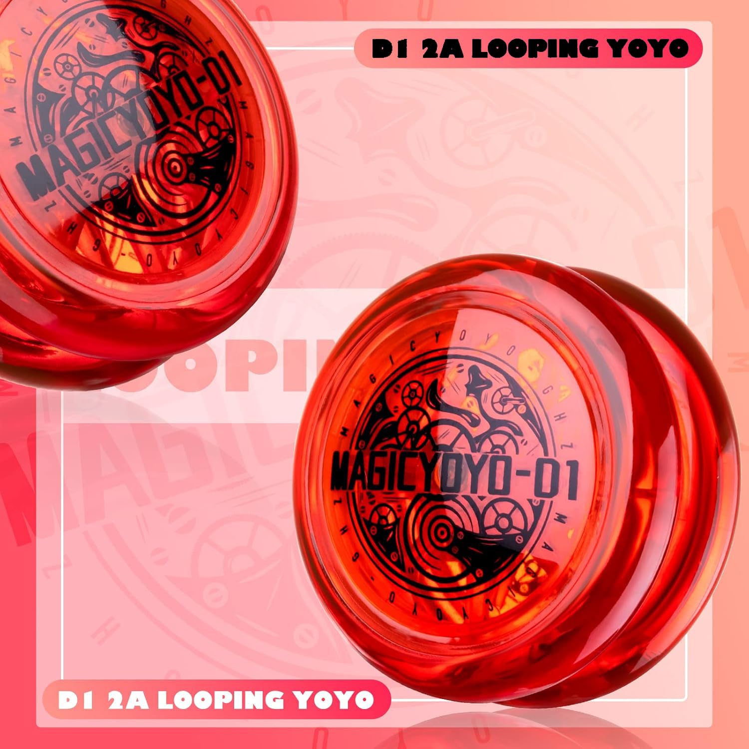 MagicYoyo D1 spin duration shown as 10-20s.