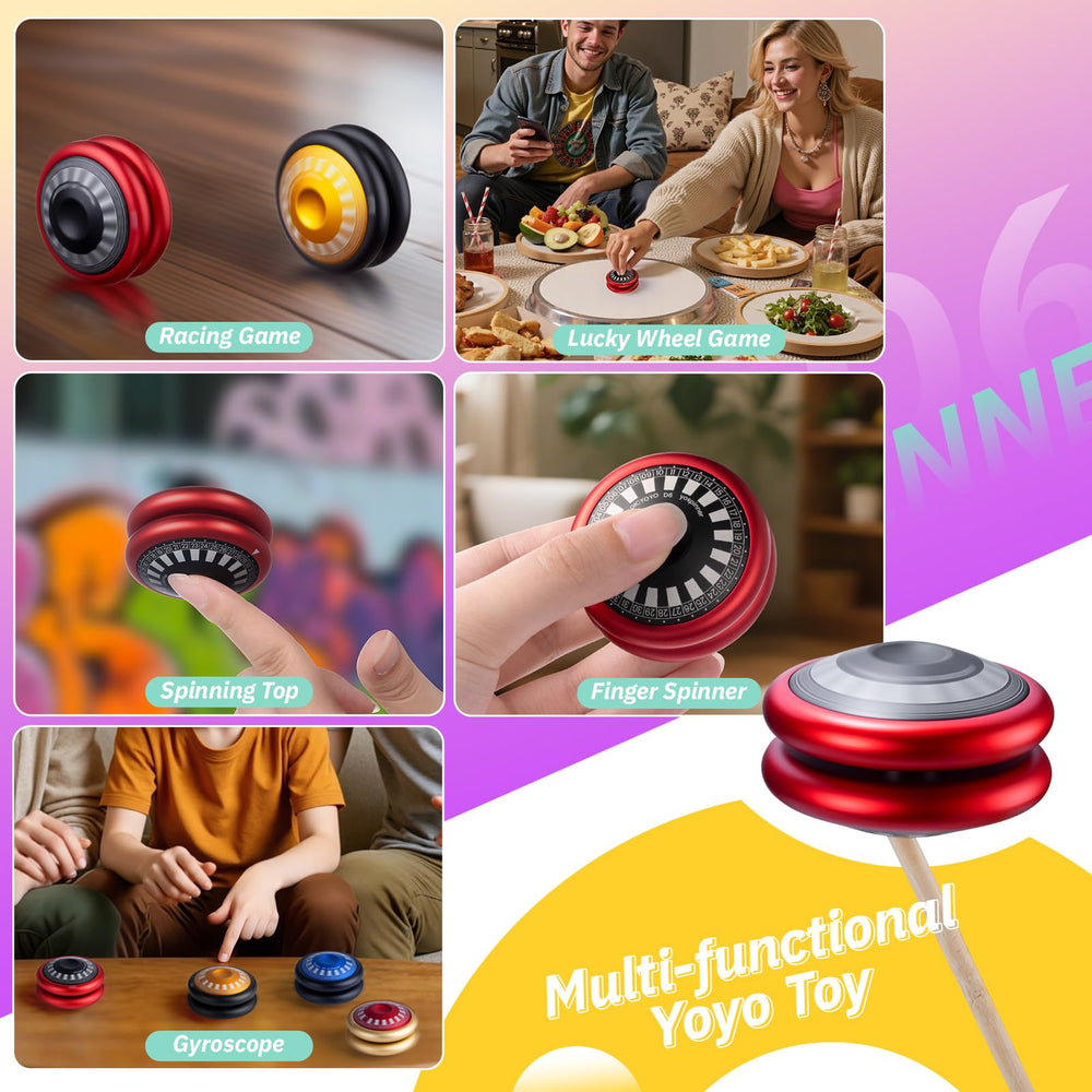 MAGICYOYO D6 fingerspin-ready design enables advanced 2A trick exploration