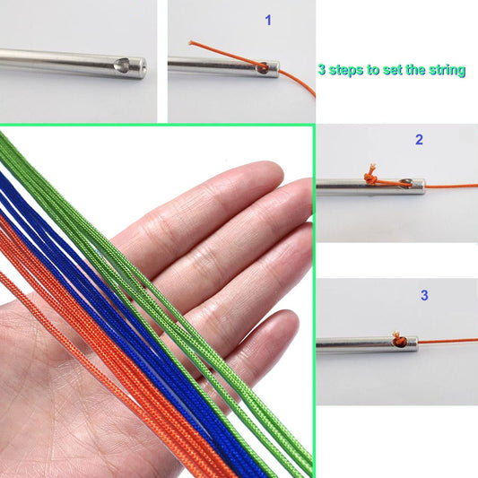 MagicYOYO diabolo string green 1.5m durable braided construction